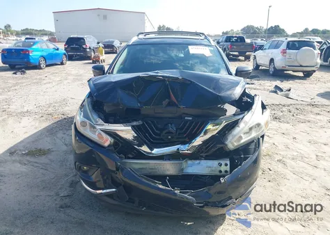 2016 Nissan Murano Platinum из США, поврежденный, VIN 5N1AZ2MH0GN155081